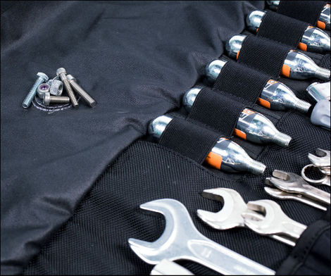 Illustration for article titled What Do You Keep In Your Motorcycle Tool Roll?